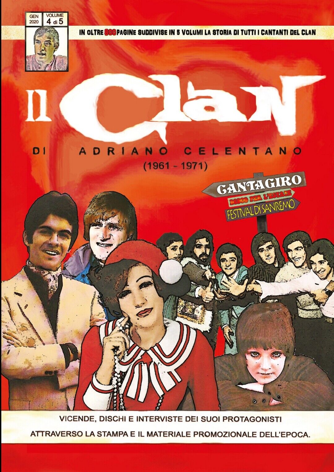 Il Clan di Adriano Celentano (1961 - 1971) Volume 4  di Circolo Amici Del Vinile