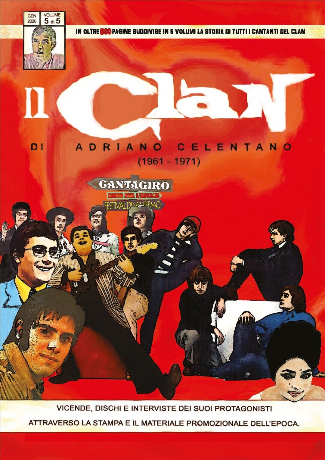 Il Clan di Adriano Celentano (1961 - 1971) Volume 5. Circolo Amici Del Vinile