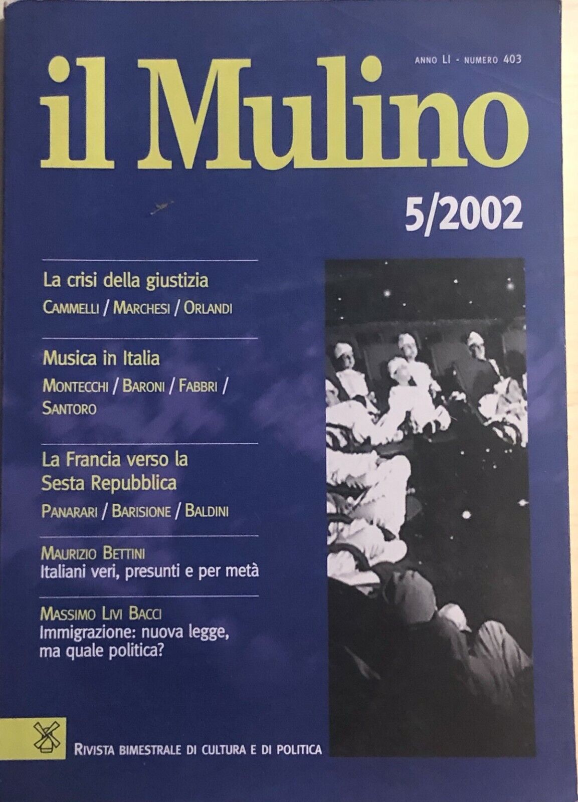 Il Mulino 5/2002, Anno LI - Nr.403 di Aa.vv., 2002, Il Mulino