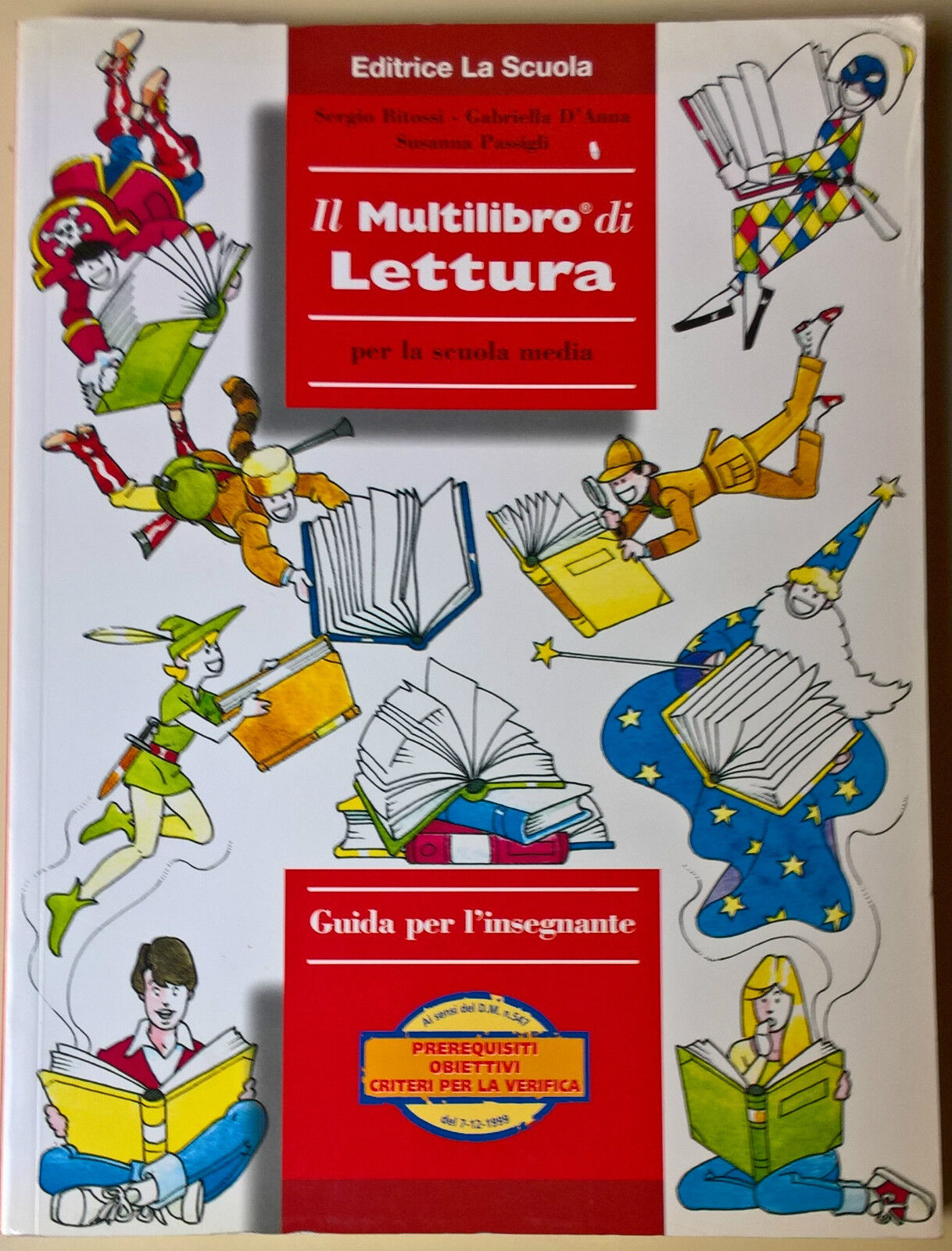 Il Multilibro di Lettura - Guida per l'insegnte - Bitossi - La Scuola, 2001 - L