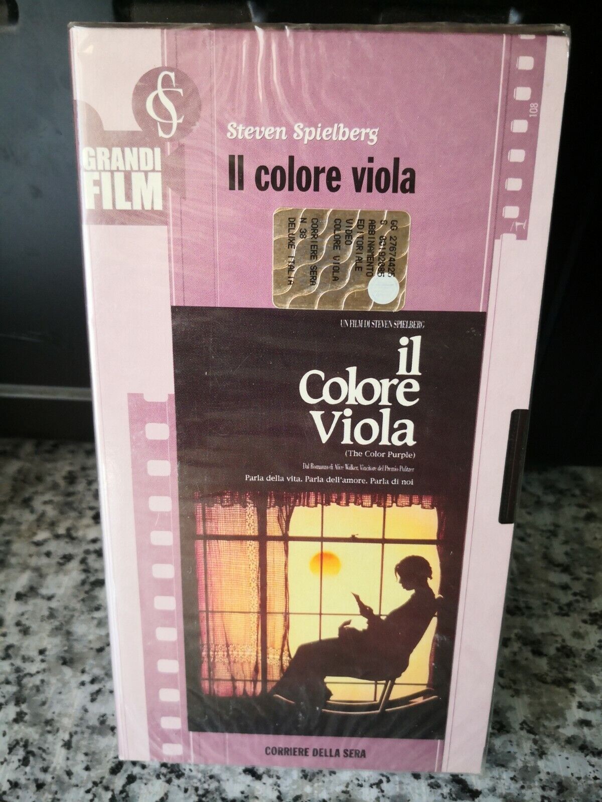 Il colore Viola - vhs- 1985 -  corriere della sera -F