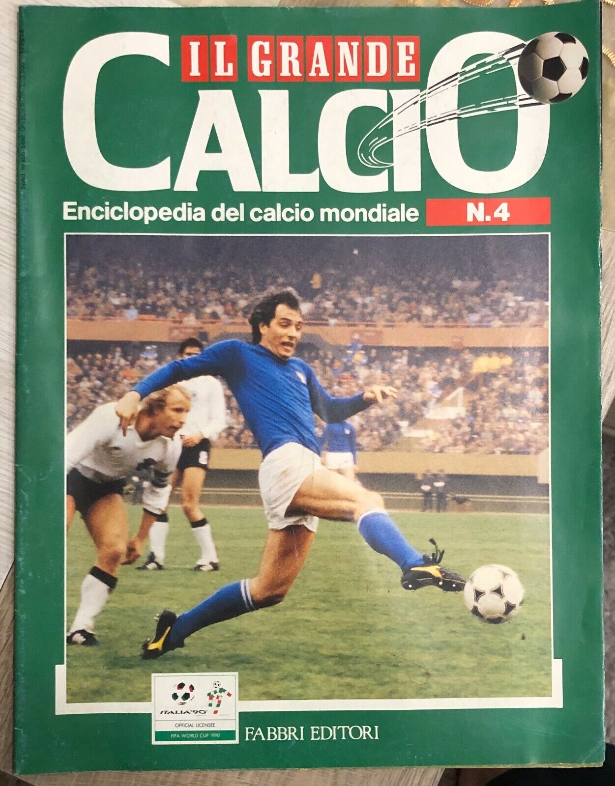 Il grande calcio. Enciclopedia del calcio mondiale n. 4 di Aa.vv.,  1998,  Fabbr