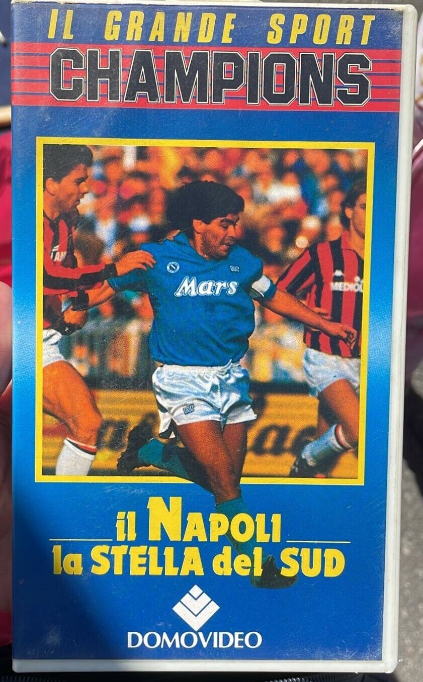  Il grande sport Champions: Il Napoli la stella del sud VHS di Domovision, 198
