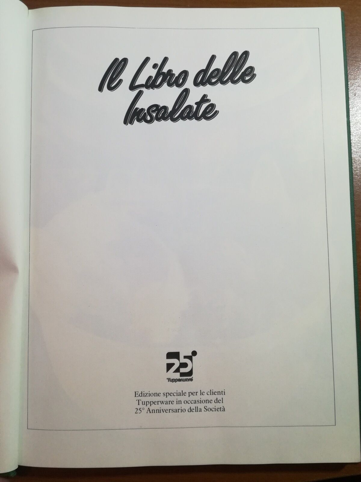 Il libro delle insalate - AA.VV - Sackville - 1988 - M