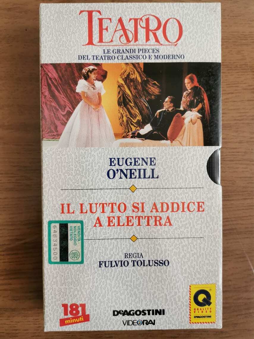 Il lutto si addice a Elettra - F. Tolusso - De Agostini - 1971 - VHS - AR