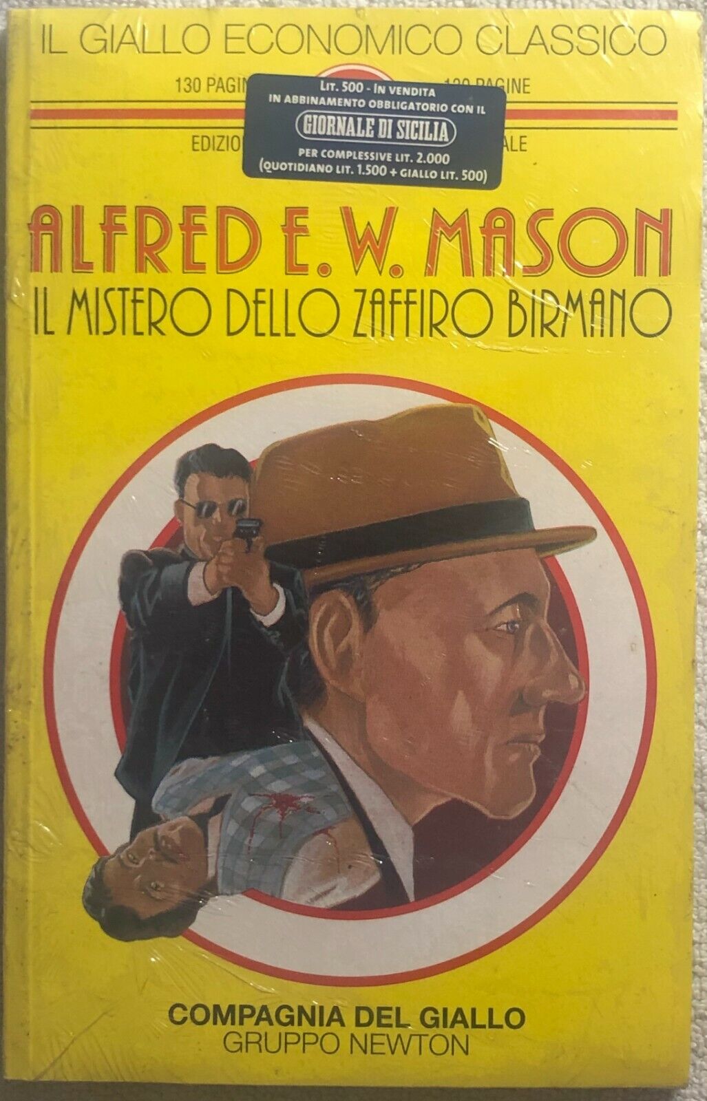 Il mistero dello zaffiro birmano di Alfred E. W. Mason,  1997,  Newton Compton E
