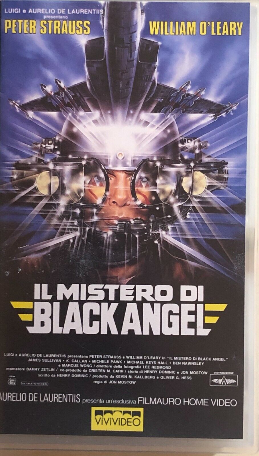 Il mistero di Black Angel VHS di Jonathan Mostow, 1993, Vivivideo