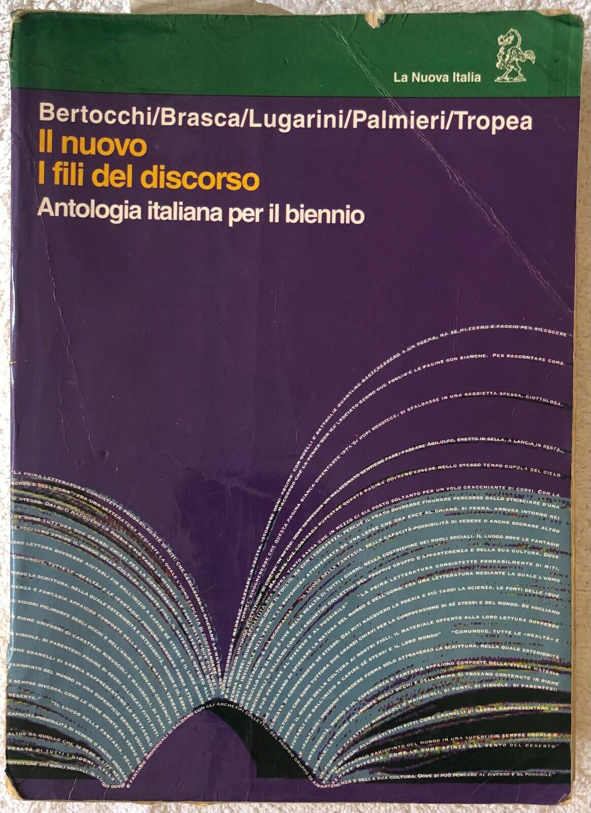 Il nuovo i fili del discorso: antologia italiana per il biennio di Daniela Berto
