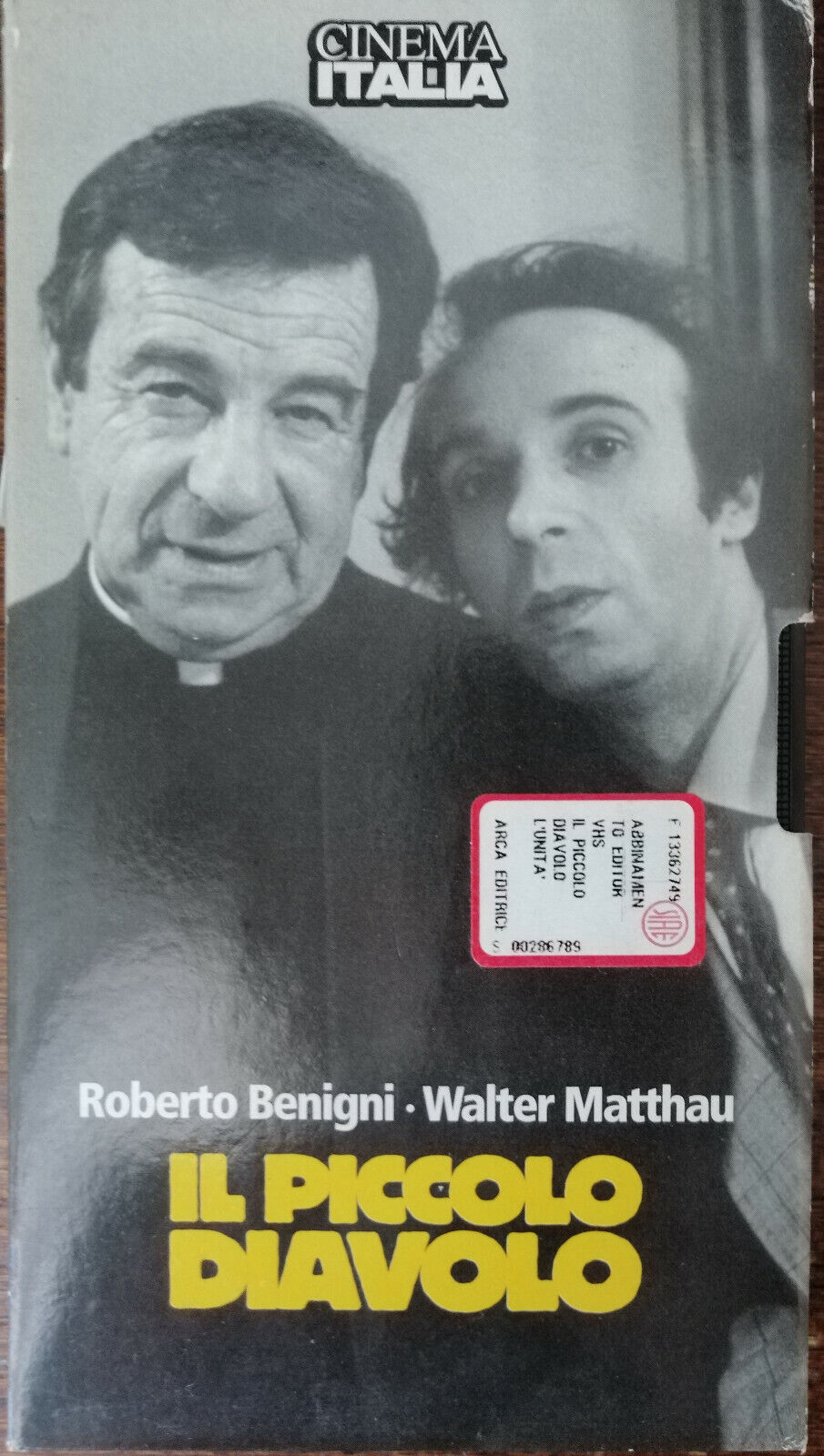 Il piccolo diavolo - Benigni, Matthau - 1988 - VHS -A