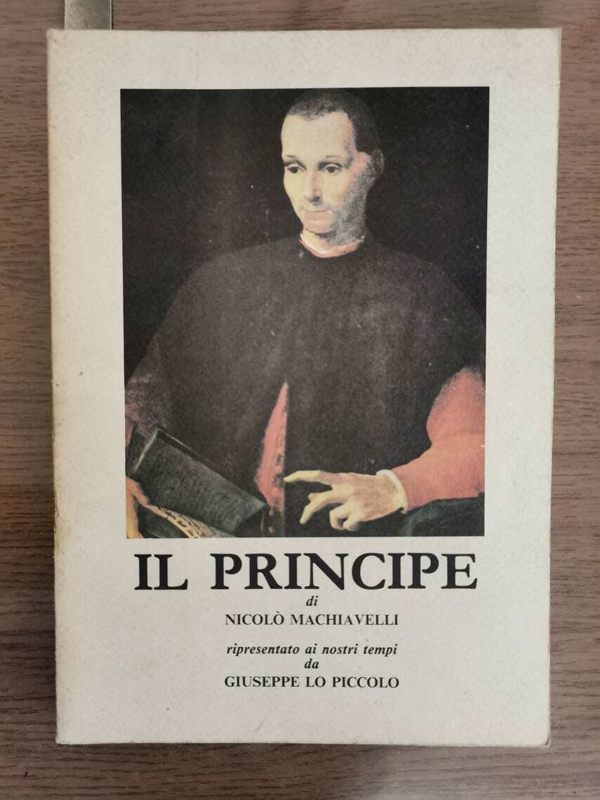Il principe - G. Lo Piccolo - Il foglio - 1989 - AR