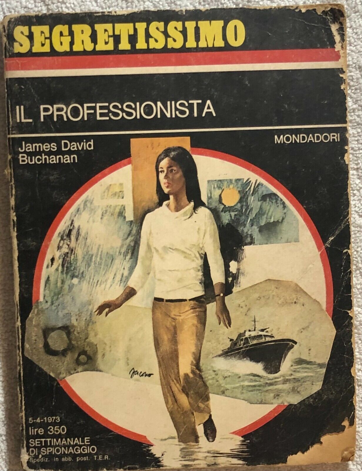 Il professionista di James David Buchanan,  1973,  Mondadori