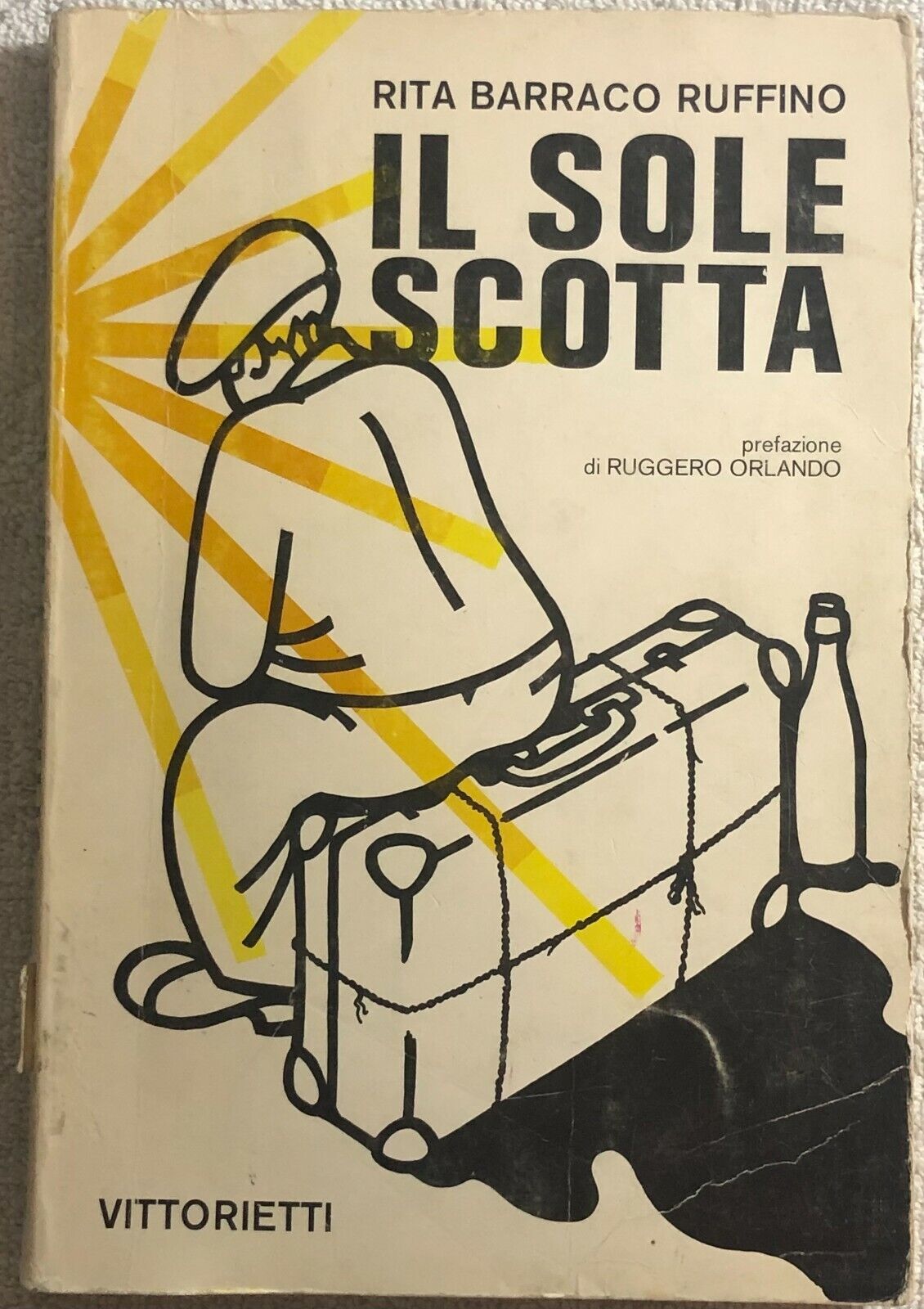 Il sole scotta di Rita Barraco Ruffino,  1981,  Vittorietti
