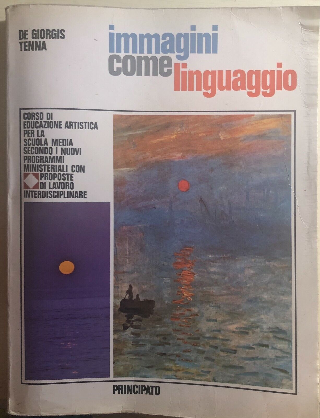 Immagini come linguaggio di De Giorgis-tenna,  1981,  Principato