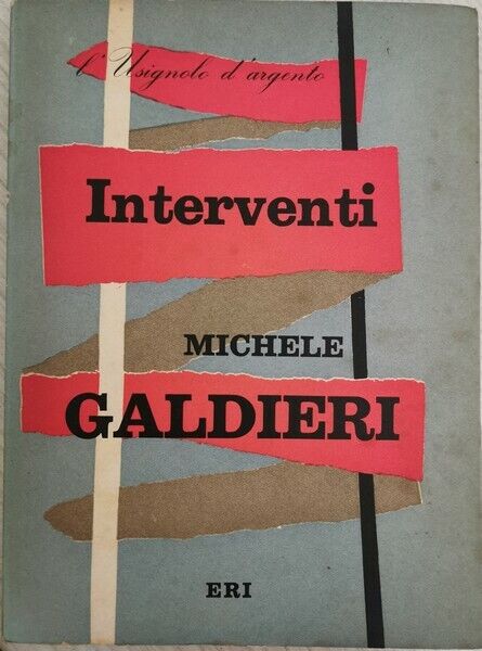Interventi di Michele Galdieri,  1956,  Eri - ER