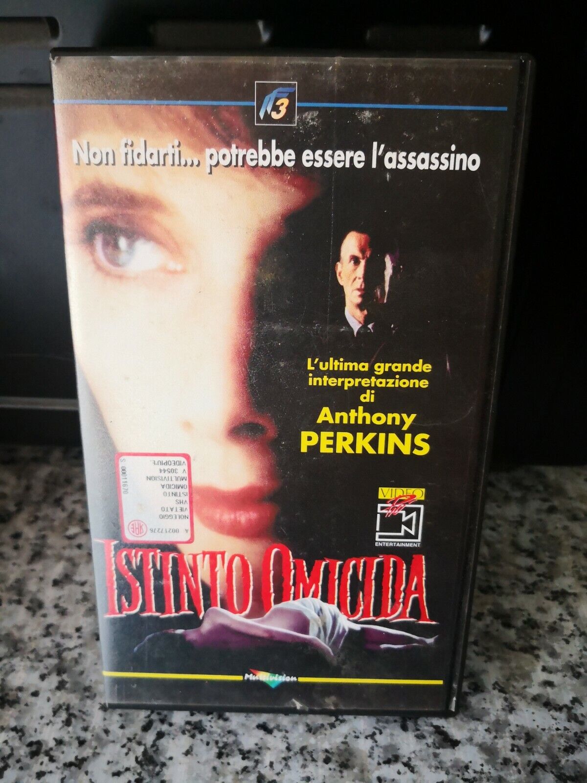 Istinto omicida VHS Multivision (1992) - univideo -F