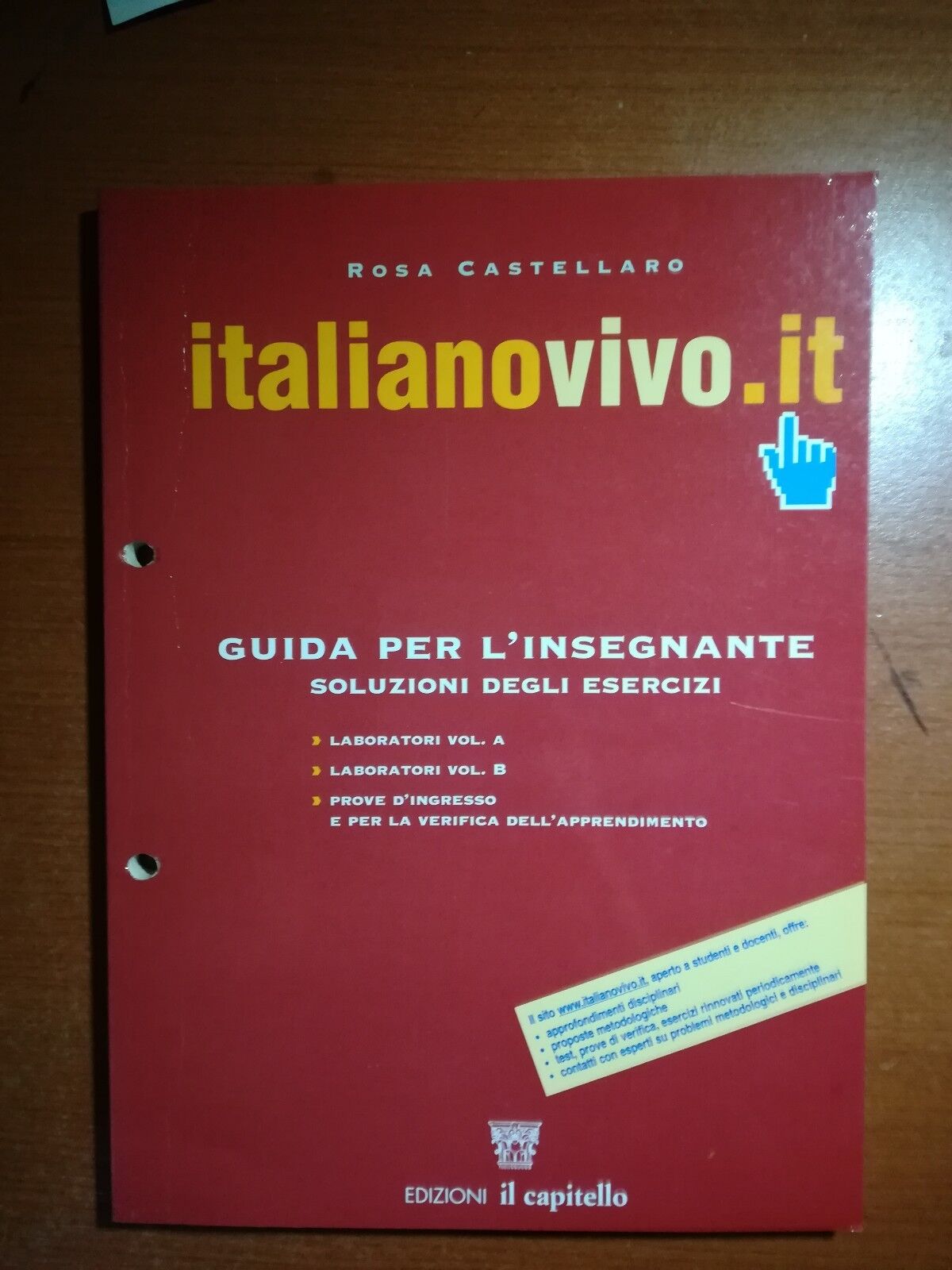 Italianovivo.it - Rosa Castellaro - Il capitello - 2003  - M