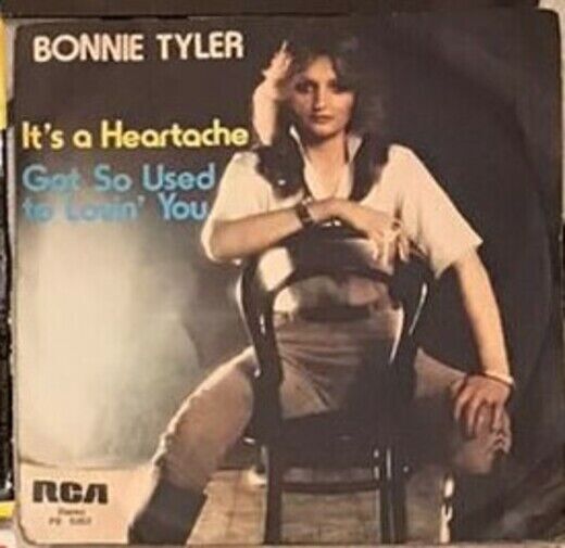 It?s A Heartache / Got So Used To Lovin? You VINILE 45 GIRI di Bonnie Tyler,  19
