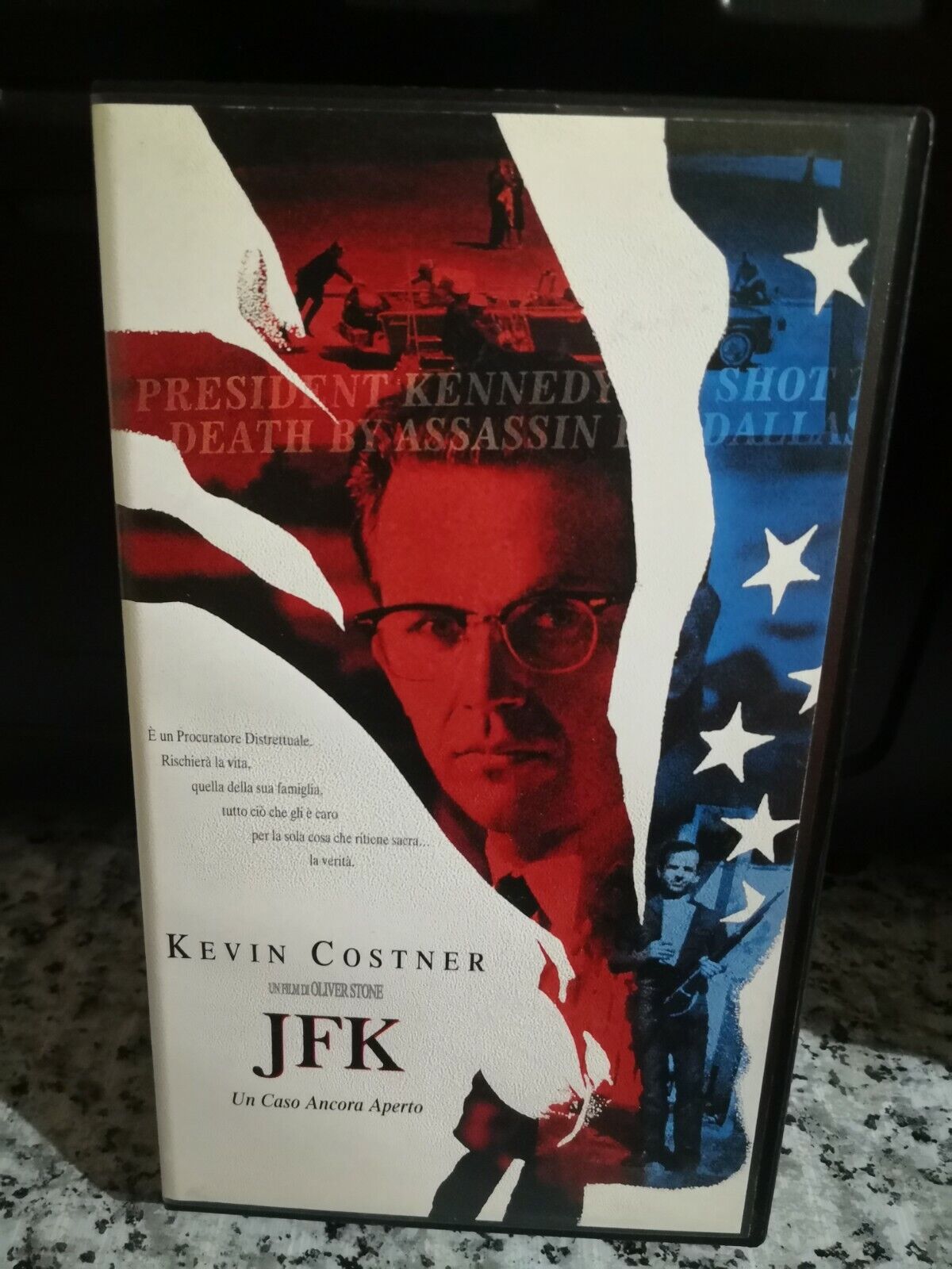 JFK kevin costner oliver stone - vhs - 1999 - Univideo -F
