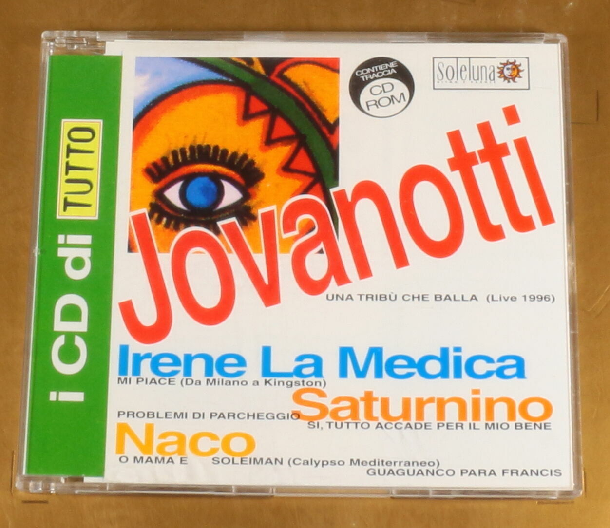 JOVANOTTI-.LA MEDICA-SATURNINO-NACO-i cd di TUTTO 1996