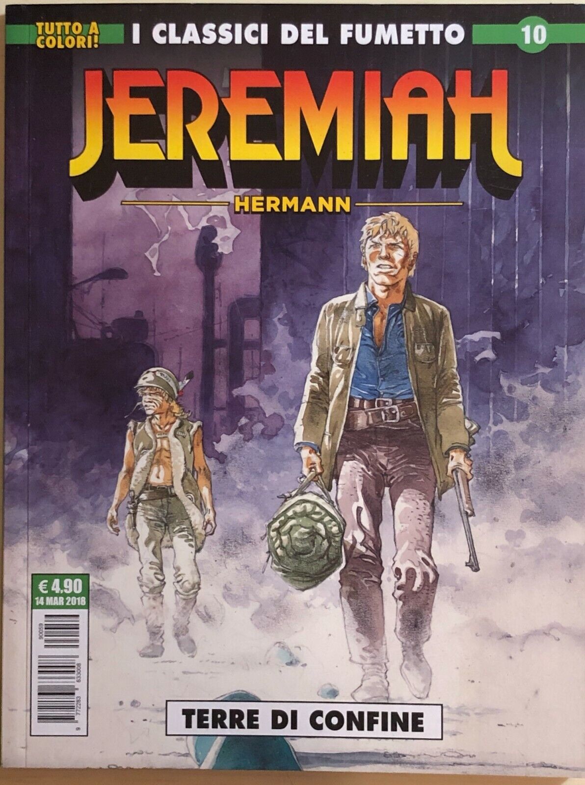 Jeremiah 10 - Terre di confine di Hermann, 2018, Editoriale Cosmo