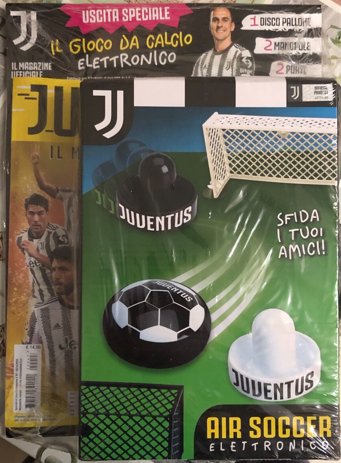 Juventus Magazine n. 47 Speciale+Gioco da calcio elettronico di Tridimensional 