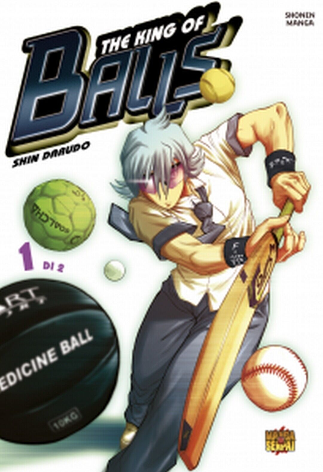 KING OF BALLS 1  di Shin Darudo (autore),  2020,  Manga Senpai