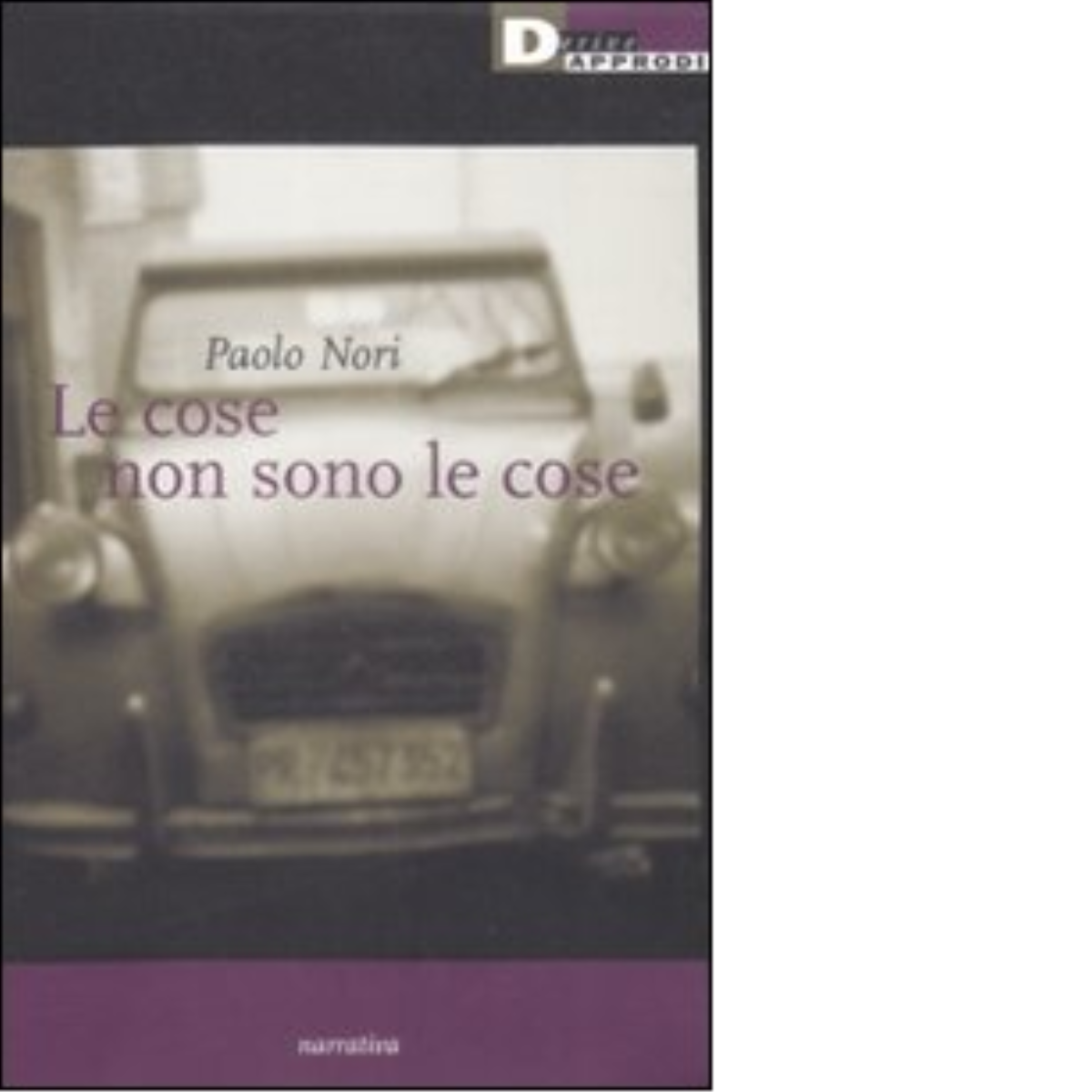 LE COSE NON SONO LE COSE di PAOLO NORI - DeriveApprodi editore, 2009