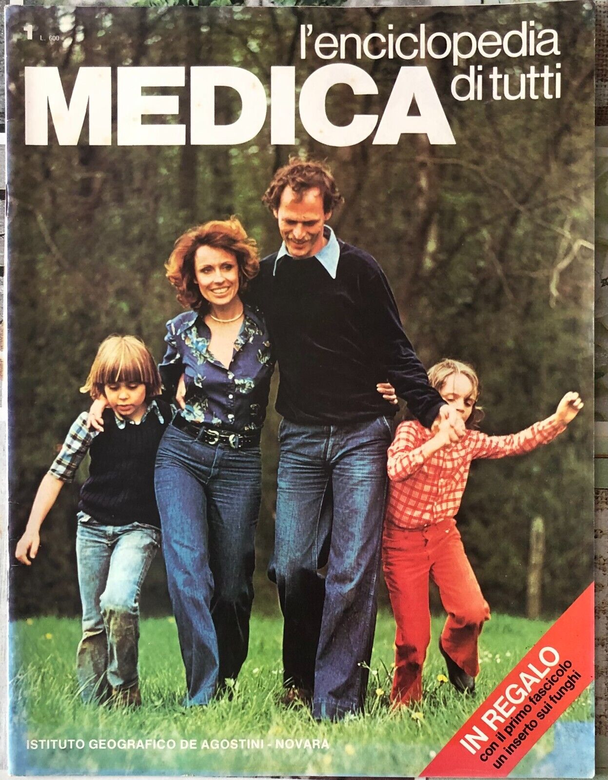 L'Enciclopedia medica di tutti n. 1 di Aa.vv., 1976, Istituto Geografico Deag