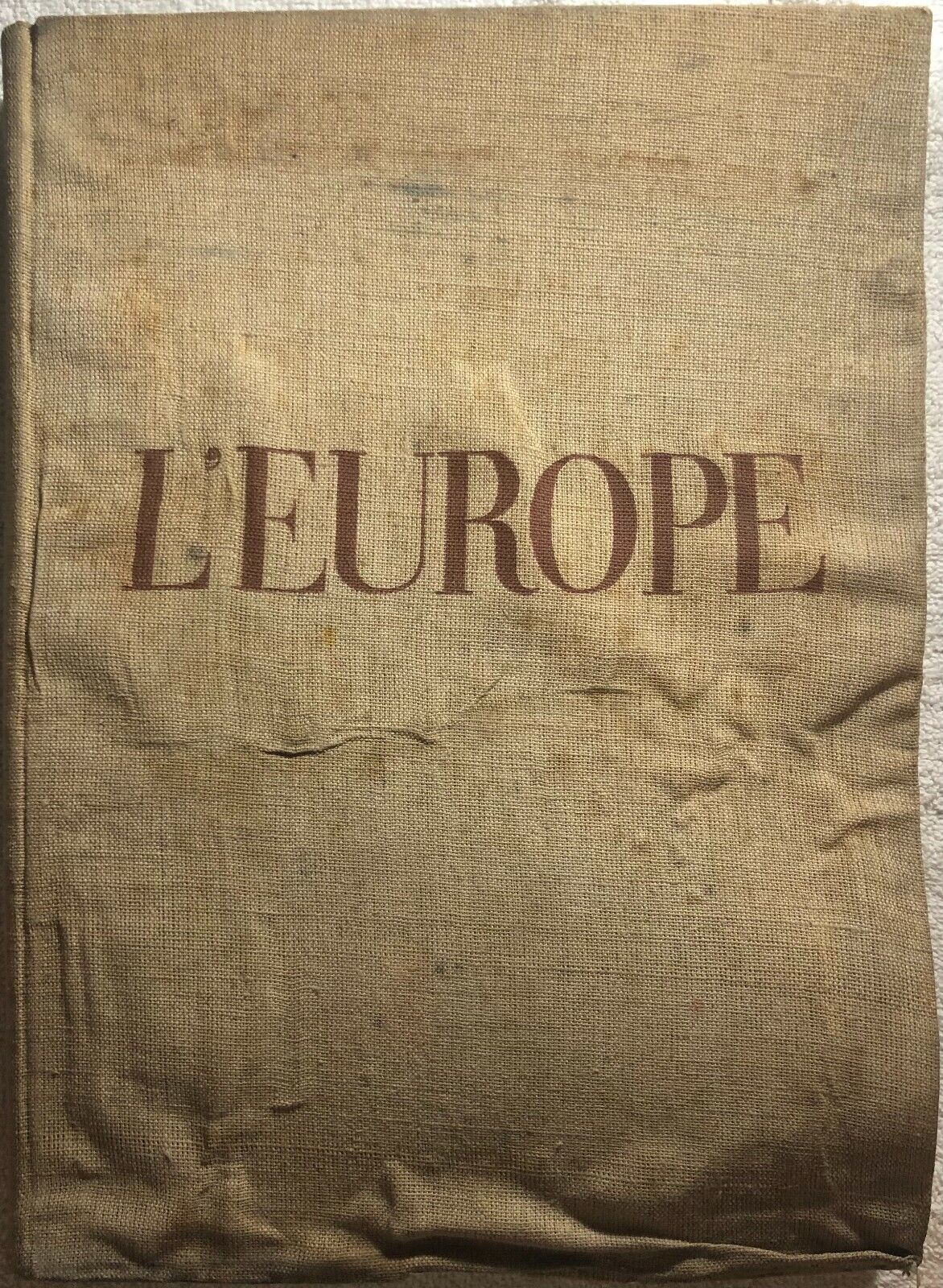 L'Europe, paysages et civilisations di Paul Claudel,  1943,  Editions Atlantis