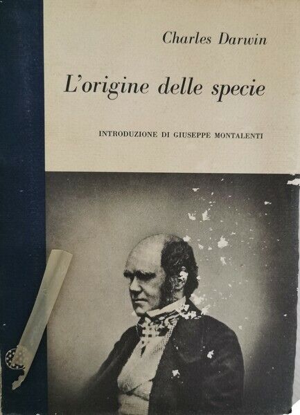 L'Origine delle Specie  di Charles Darwin,  1959,  Einaudi - ER