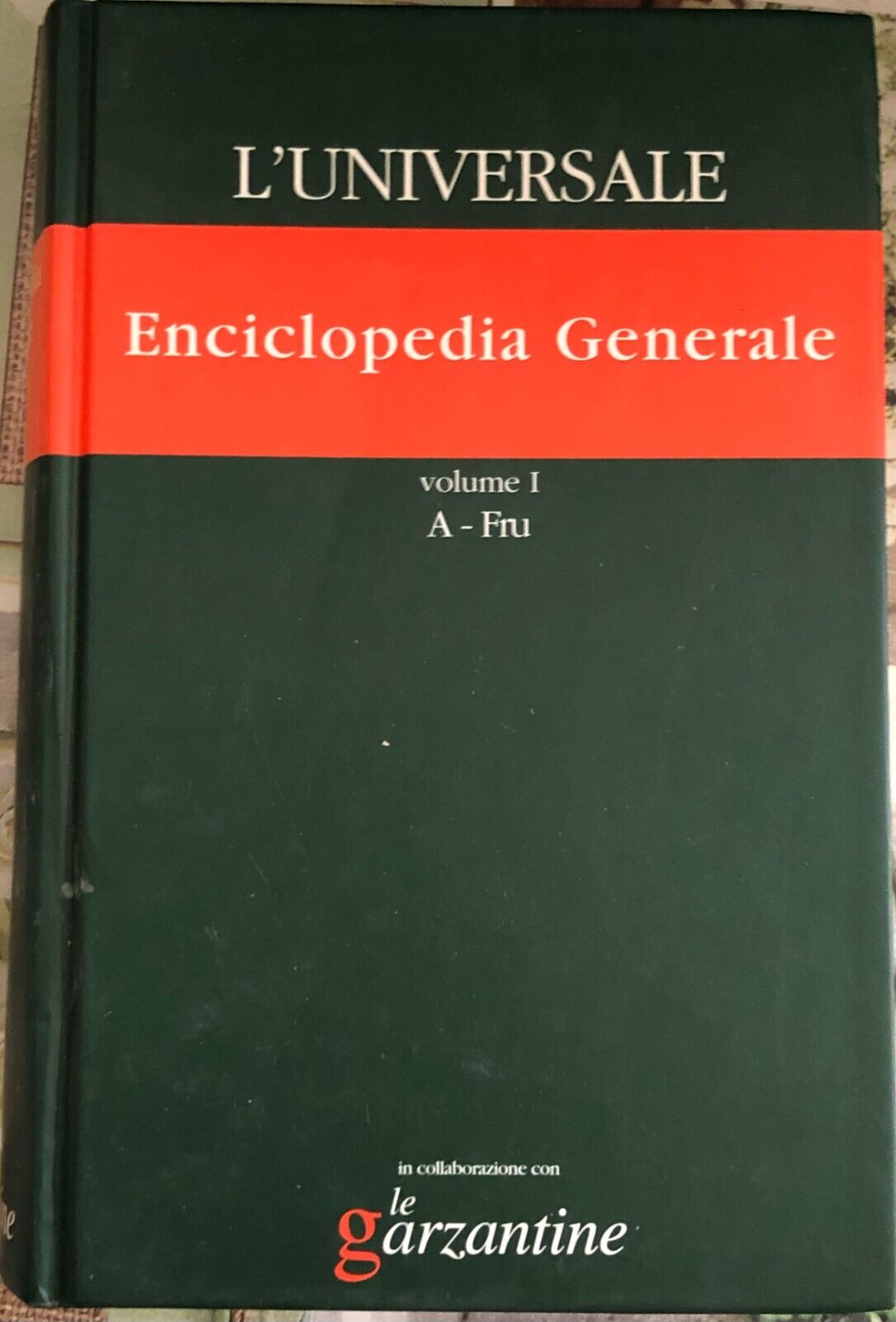 L'Universale Enciclopedia Generale Vol. I A-Fru di Il Giornale,  2003,  Garzanti