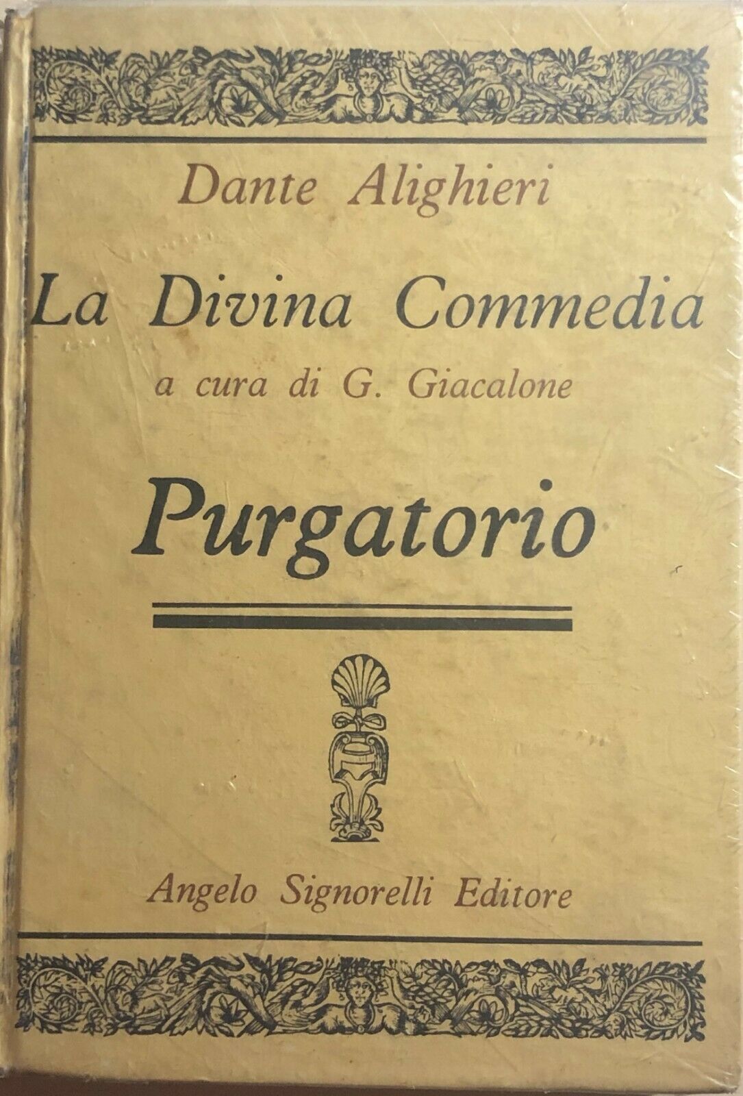 La Divina Commedia di Dante Alighieri - Purgatorio di G. Giacalone, 1985, Signor