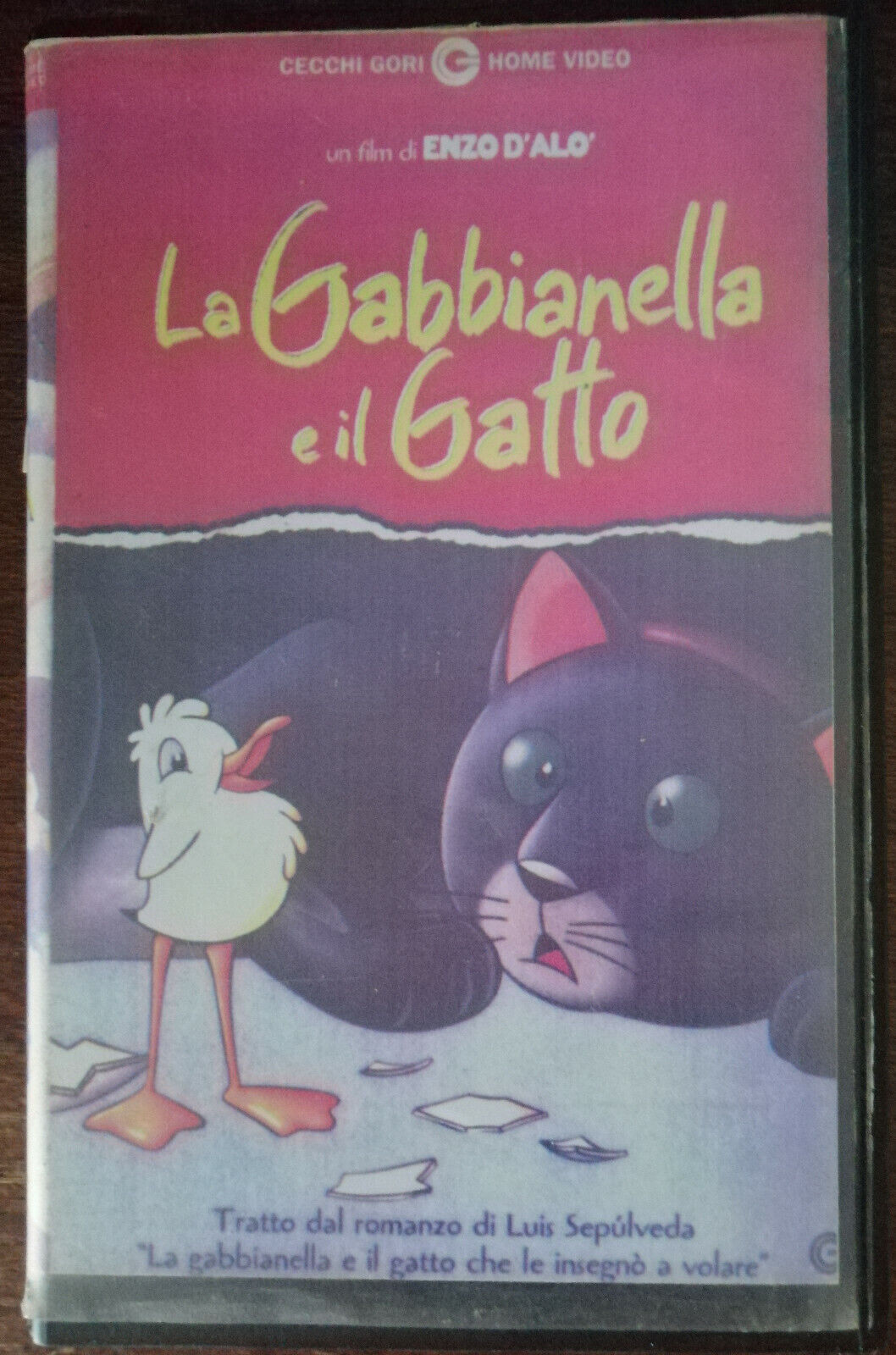 La Gabbianella e il Gatto - Cecchi Gori Home video,1999 - VHS - A