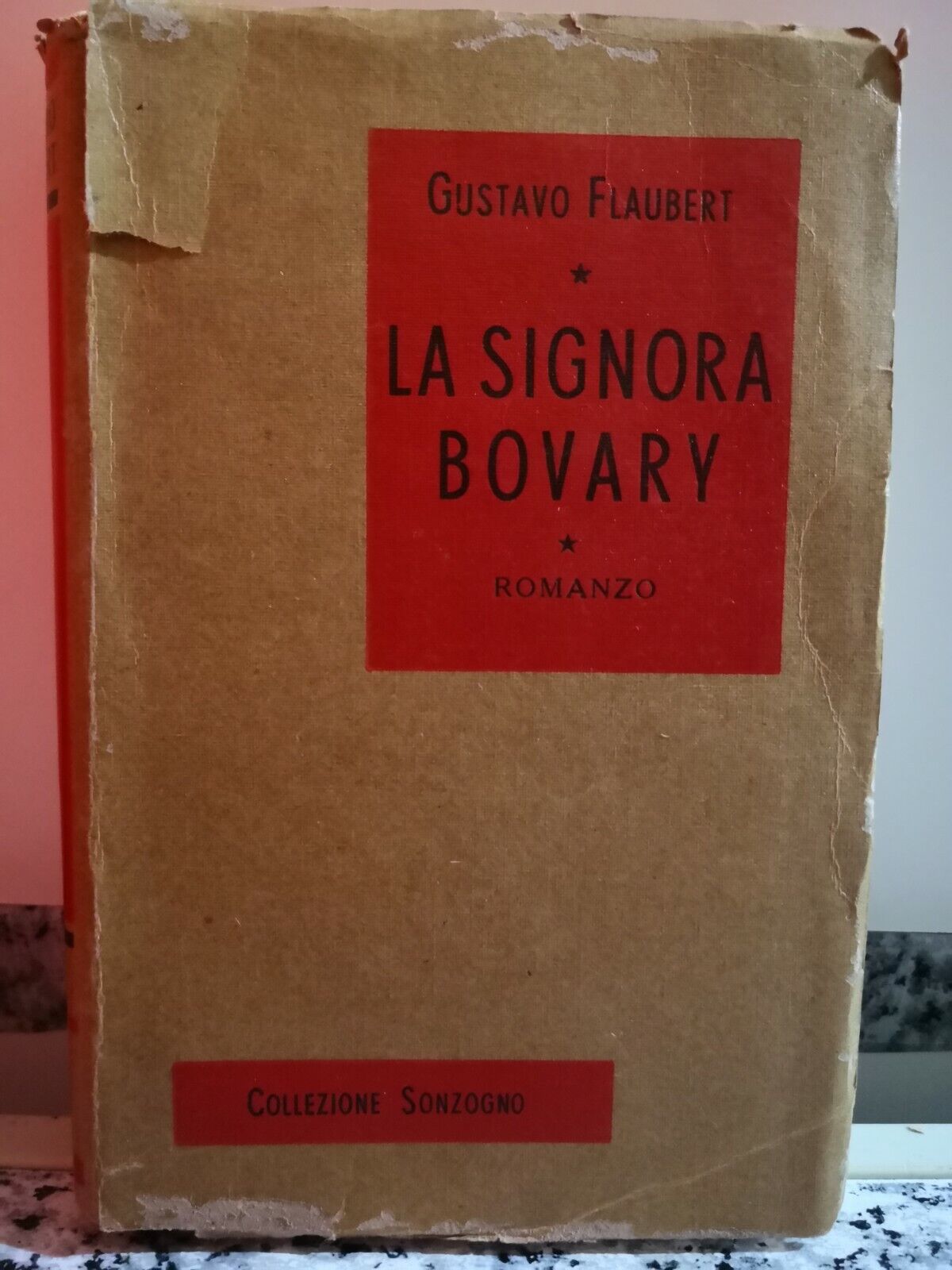  La Signora Bovary  di Gustavo Flaubert,  1957,  Sonzogno-F