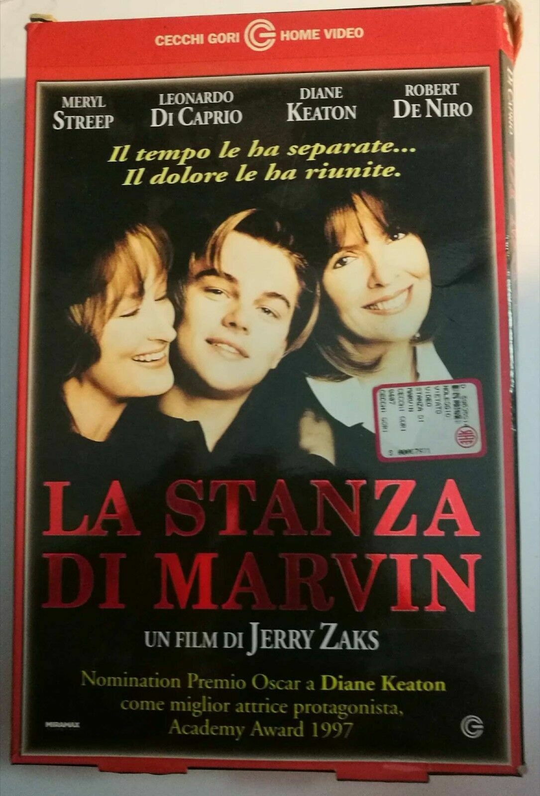 La Stanza di Marvin -Vhs-1997-Cecchi Gori Home Video-F