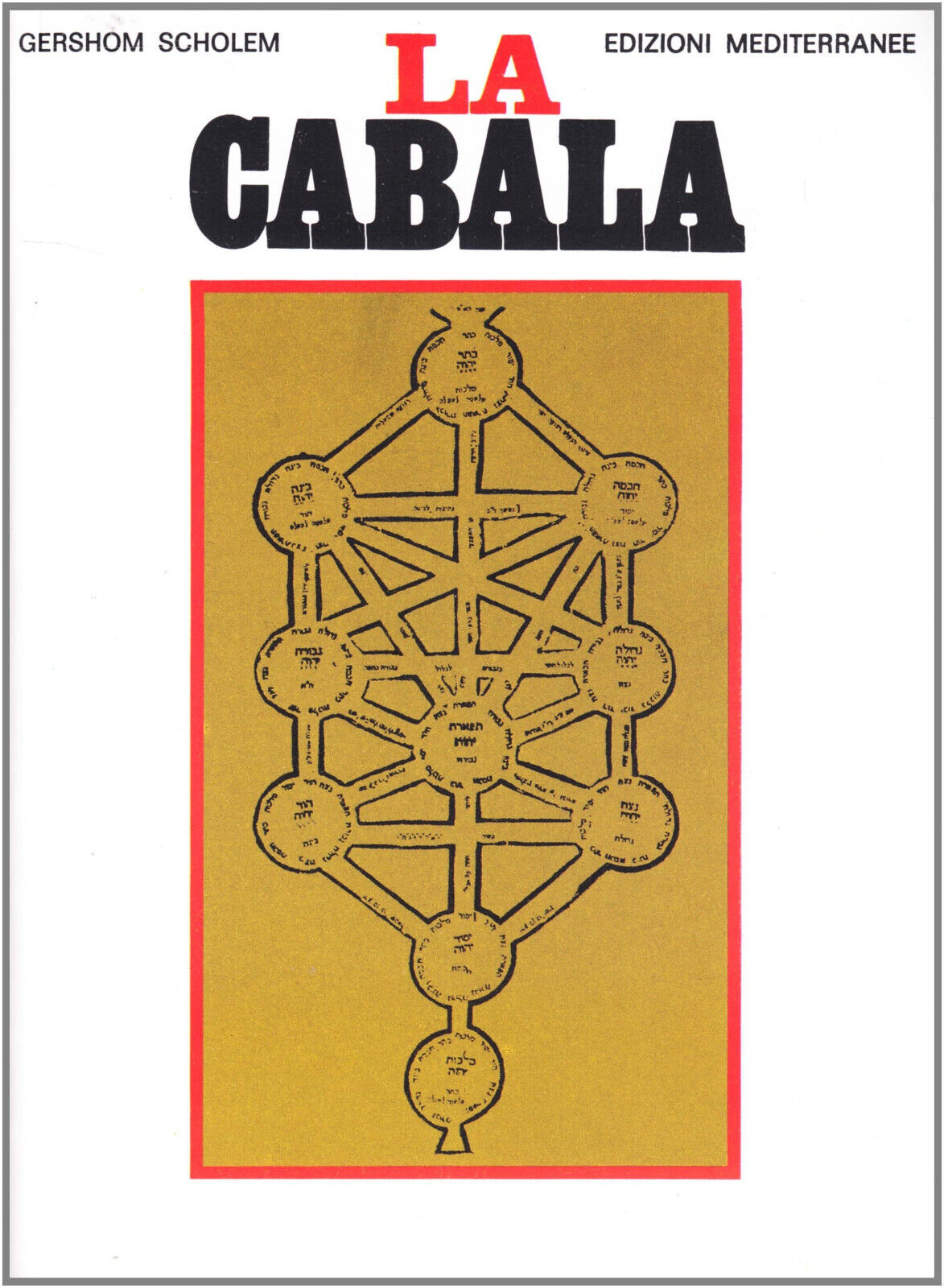 La cabala - Gershom Scholem - Edizioni Mediterranee, 1983