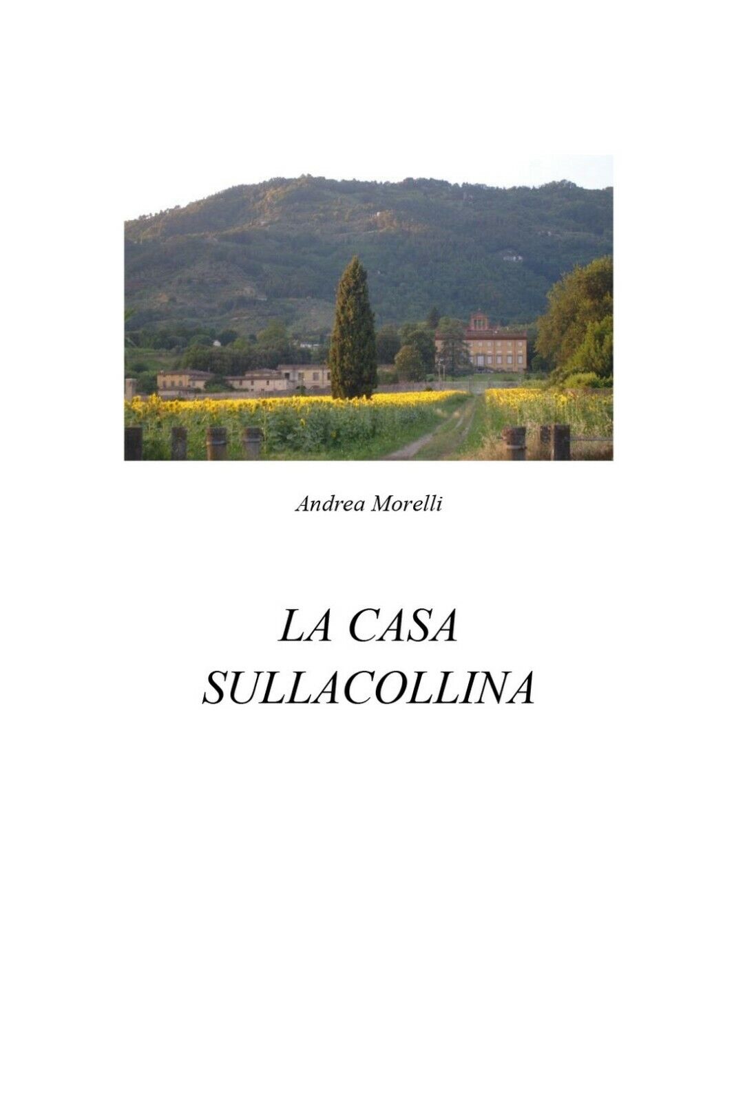 La casa sulla collina  di Andrea Morelli,  2018,  Youcanprint