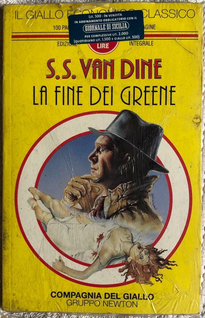 La fine dei Greene di S. S. Van Dine,  1995,  Newton Compton Editori