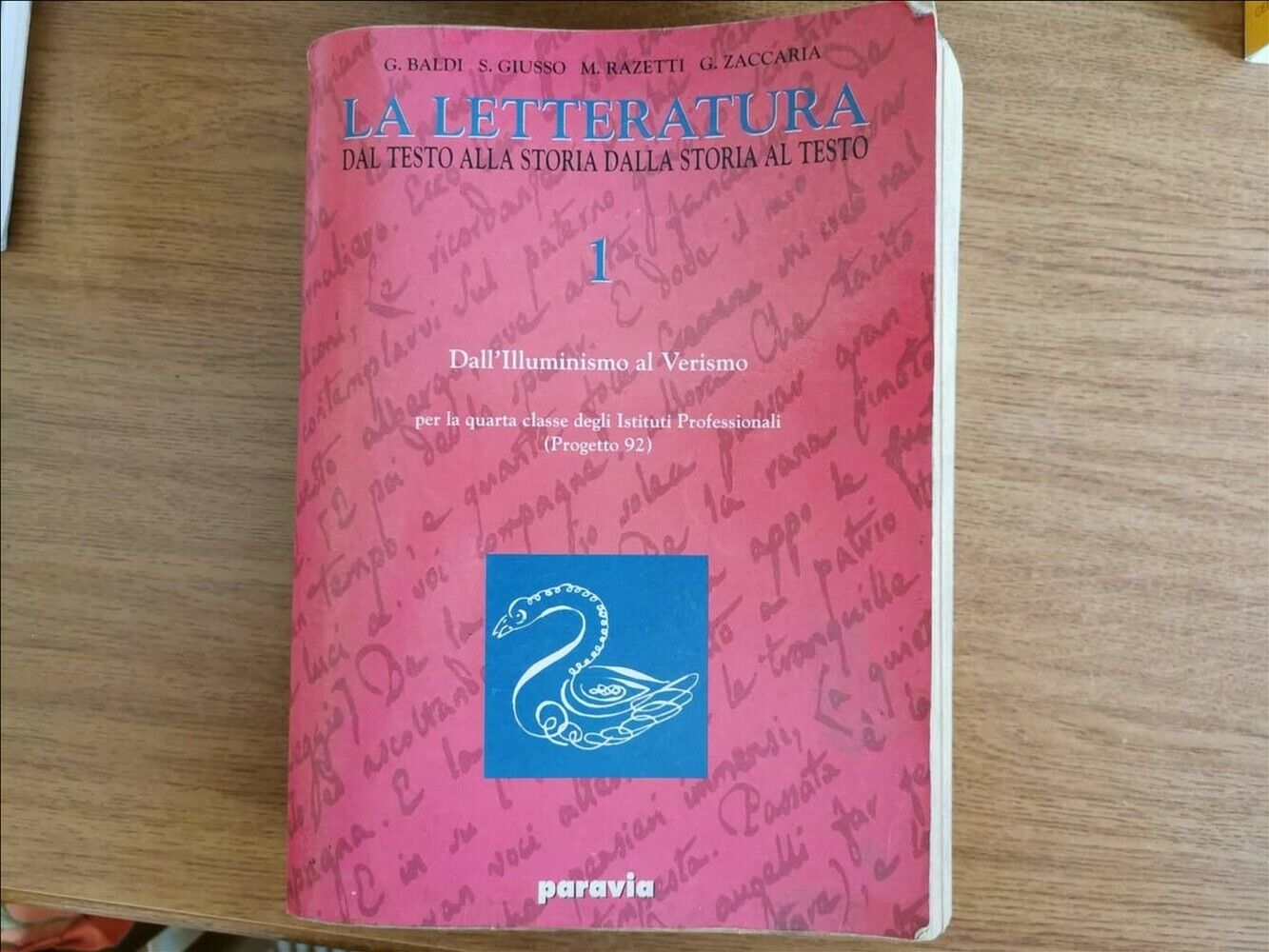 La letteratura - AA. VV. - Paravia - 1996 - AR