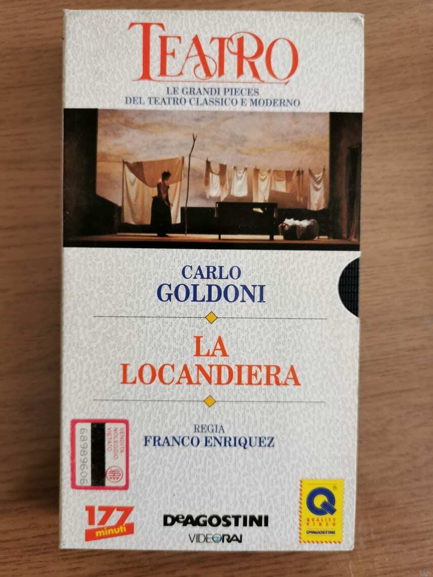La locandiera - F. Enriquez - De Agostini - 1965 - VHS - AR