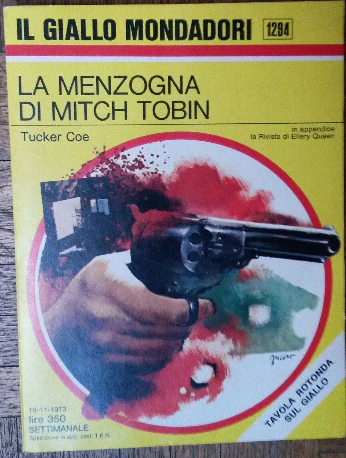La menzogna di Mitch Tobin - Tucker Coe - Arnoldo Mondadori Editore,1973 - R