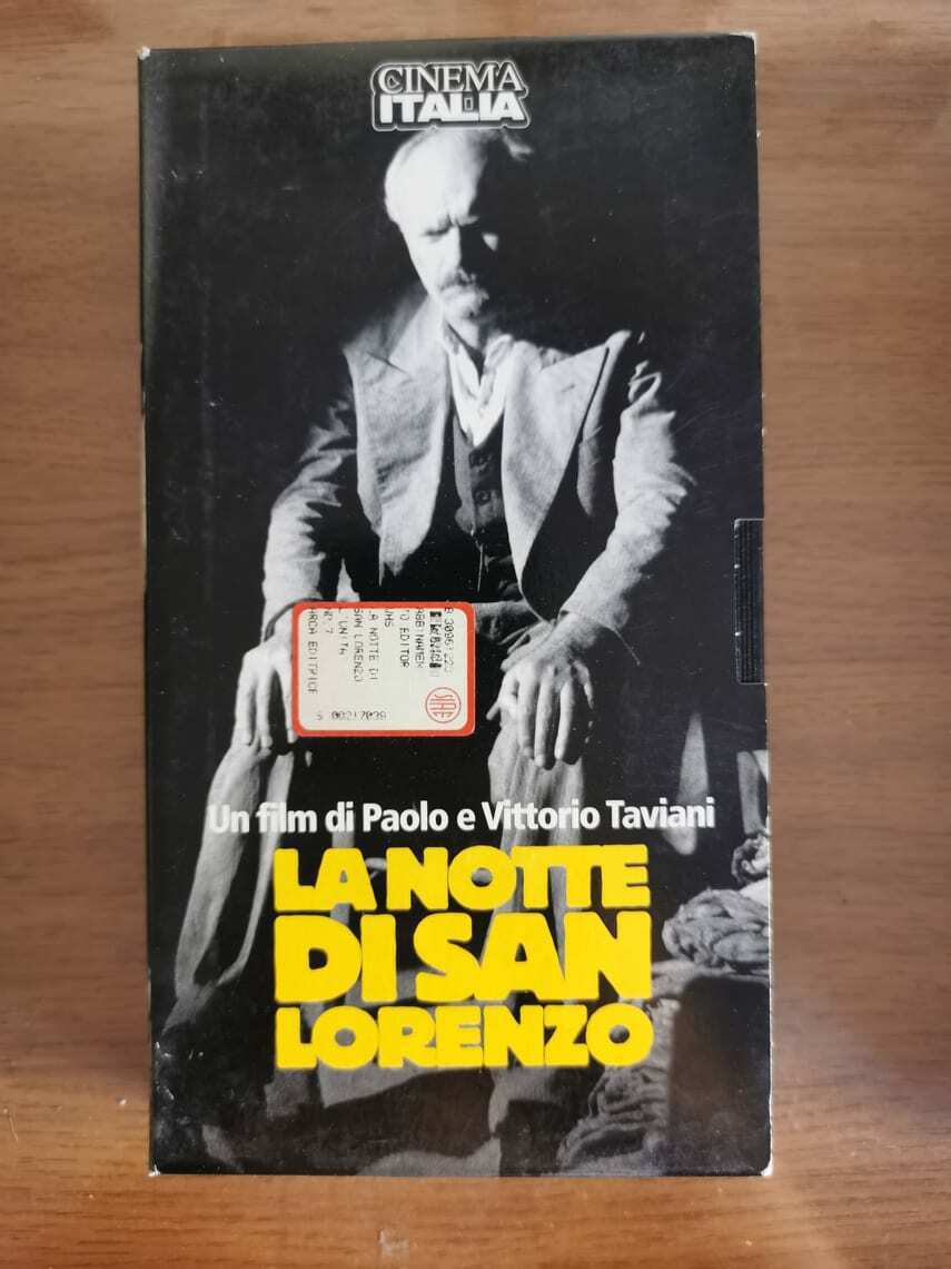 La notte di San Lorenzo - P. e V. Taviani - l'Unit? - 1982 - VHS - AR