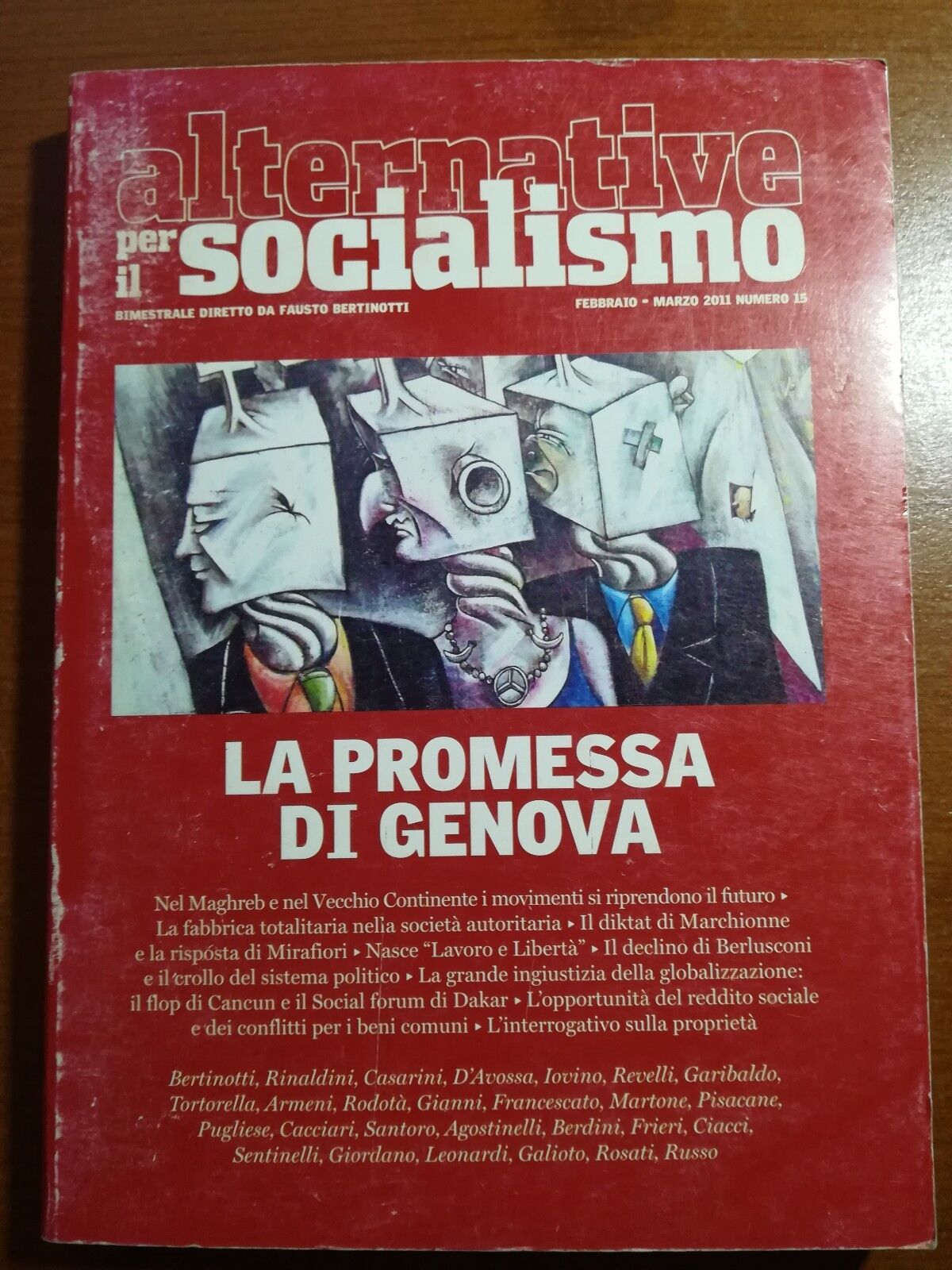 La promessa di Genova - Fausto Bertinotti - Edizioni Alternative - 2011 - M