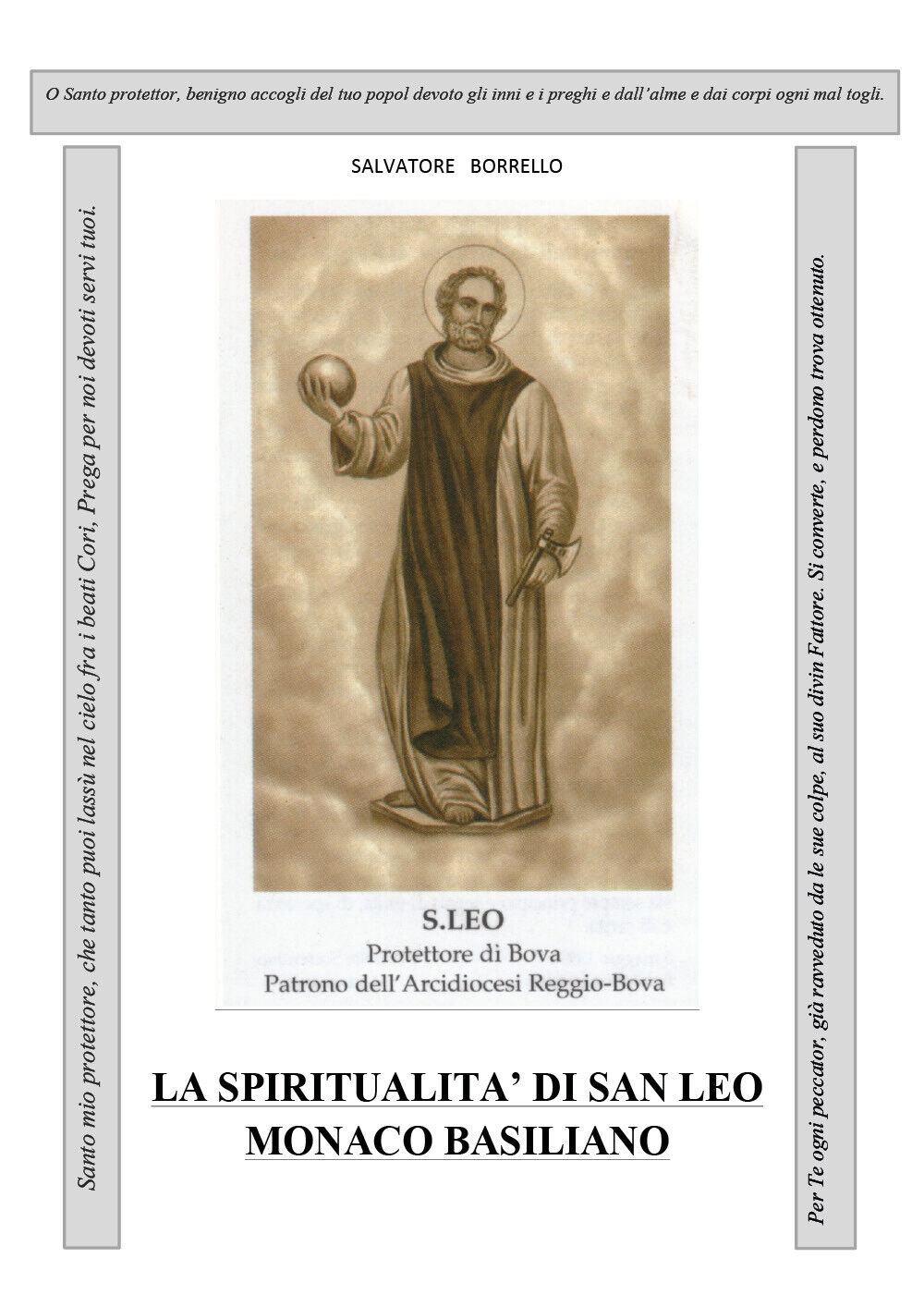 La spiritualit? di San Leo monaco Basiliano di Salvatore Borrello,  2021,  Youca