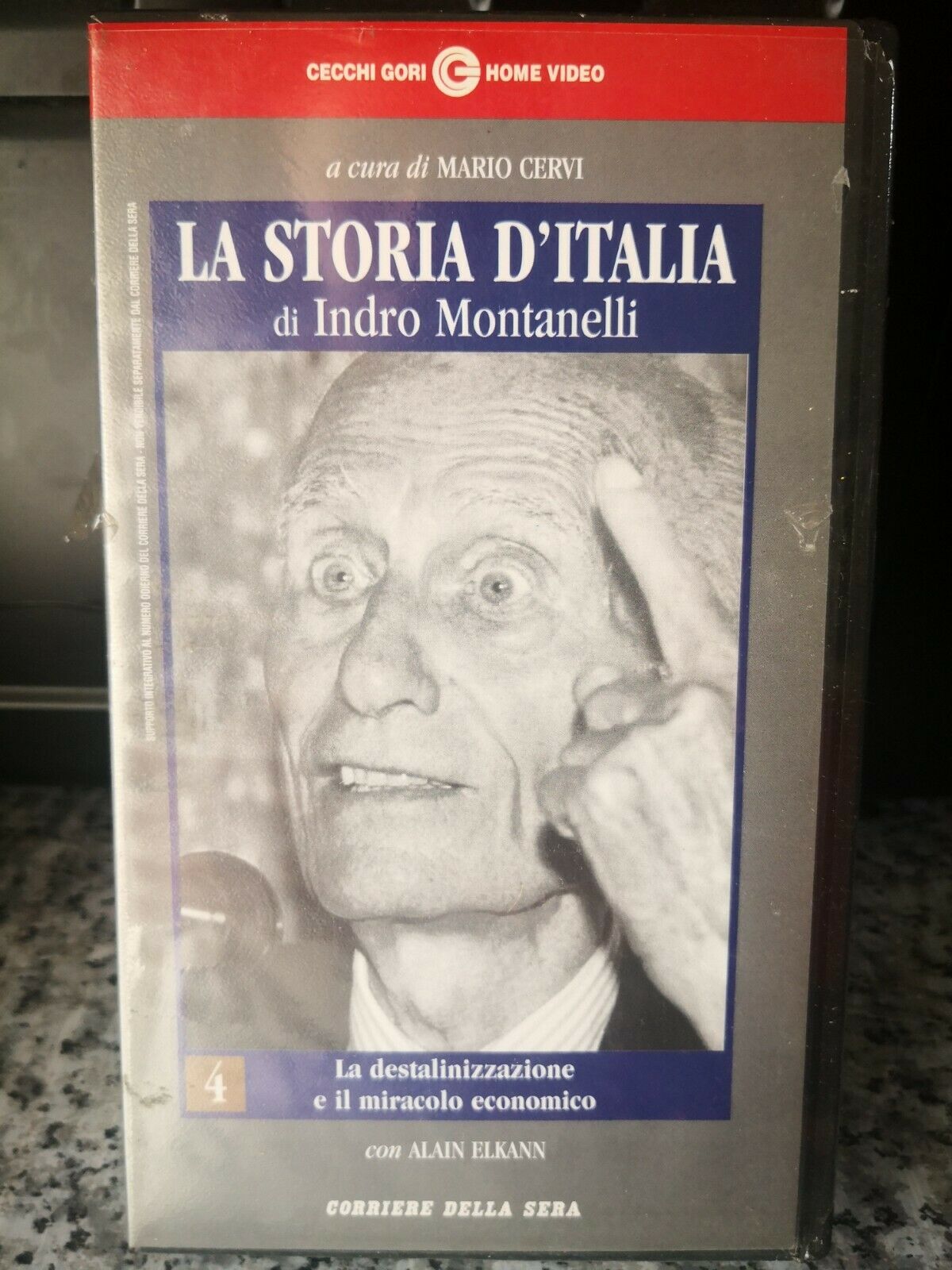 La storia d'Italia di Indro Montanelli - 3  vhs- 1999 - corriere della sera -F