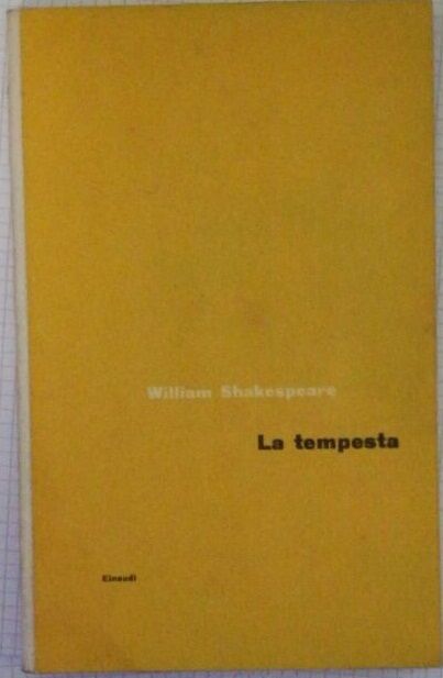 La tempesta - Shakespeare - 1956 - Einaudi - lo