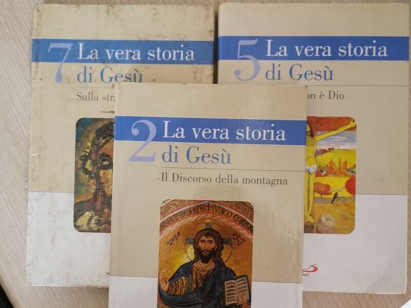 La vera storia di Ges? (3 volumi)  di San Paolo Edizioni,  2003,  San Paolo - ER