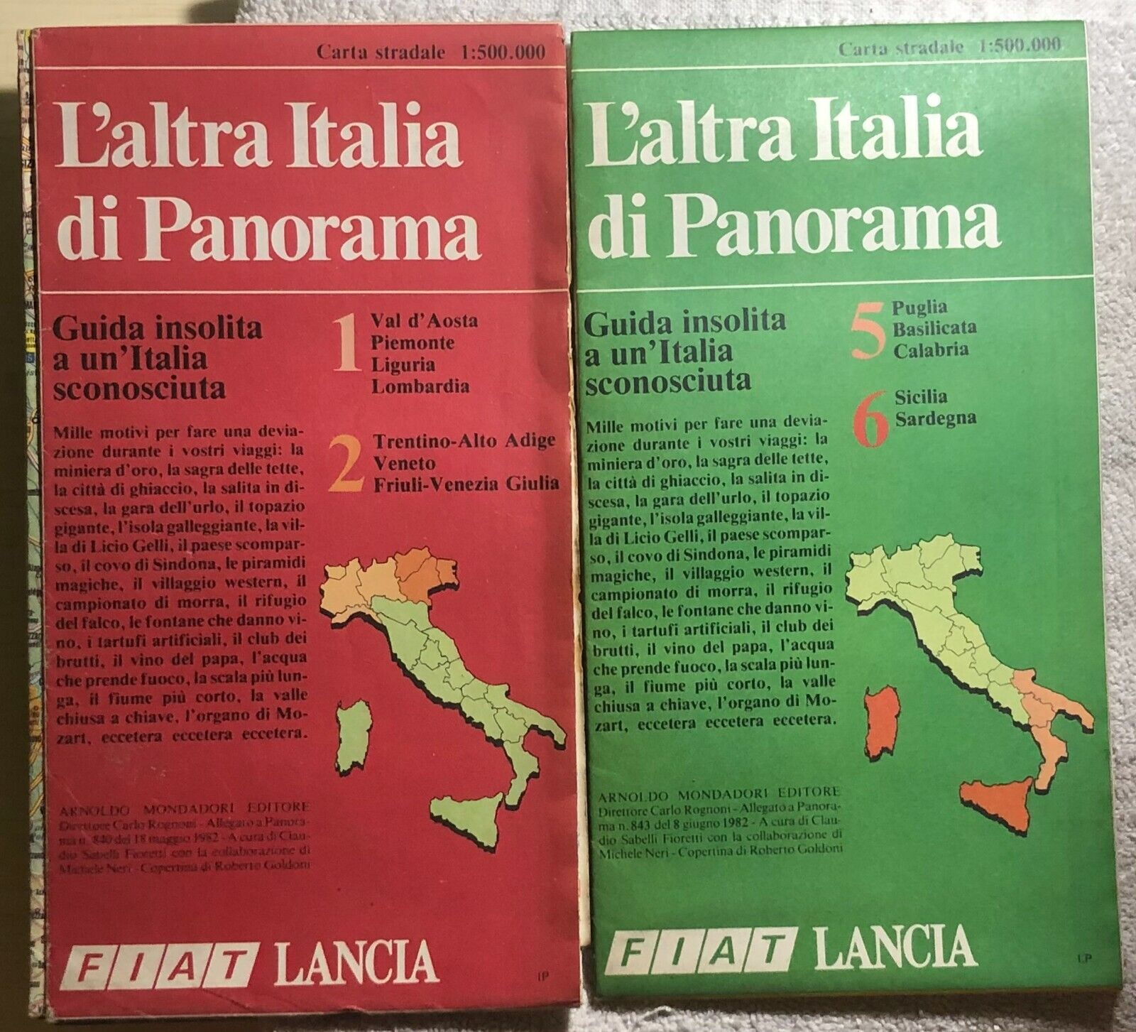 L'altra Italia di Panorama 1-2 5-6 di Aa.vv.,  Panorama