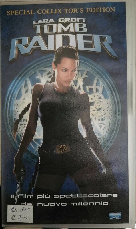 Lara Croft Tomb Raider VHS special collector's Edition (VHS)- ER