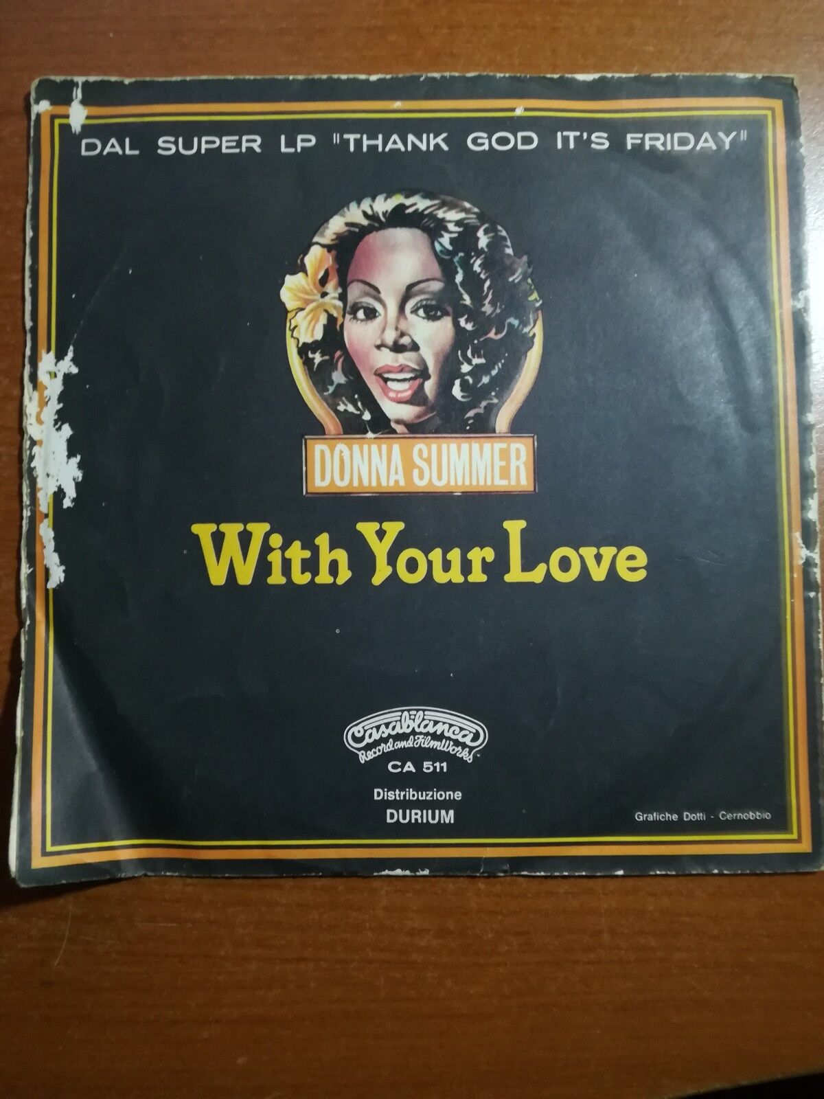 Last Dance -Donna Summer- 1978  - 45 giri - M